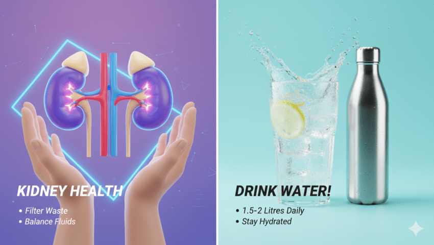 Kidney Health How Much Water Should You Drink Daily for Healthy Kidneys